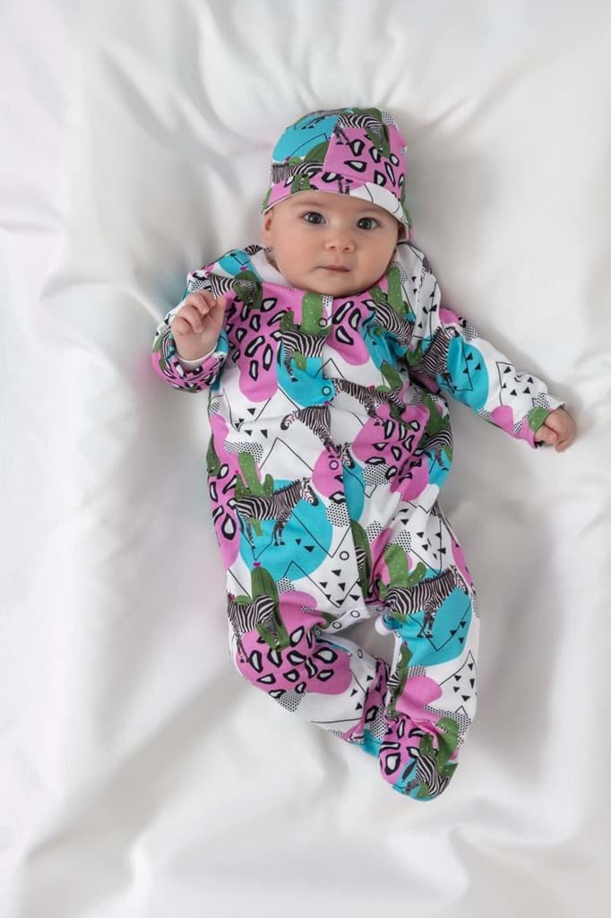 Show details for Zebra Love Jumpsuit Picture of Zebra Love Jumpsuit